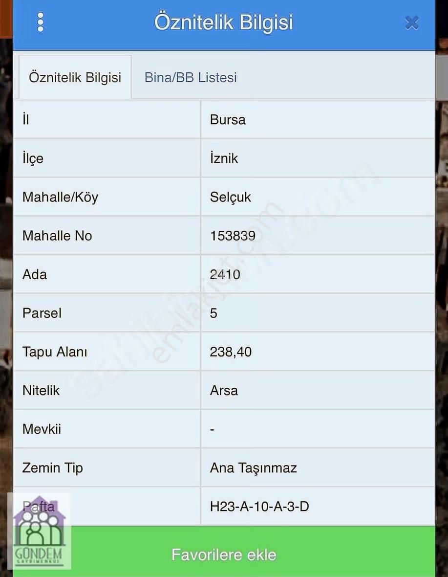 Çarşı İçinde Yan Yana 221m2 Ve238 M2 Konut Arsası - Görsel 2