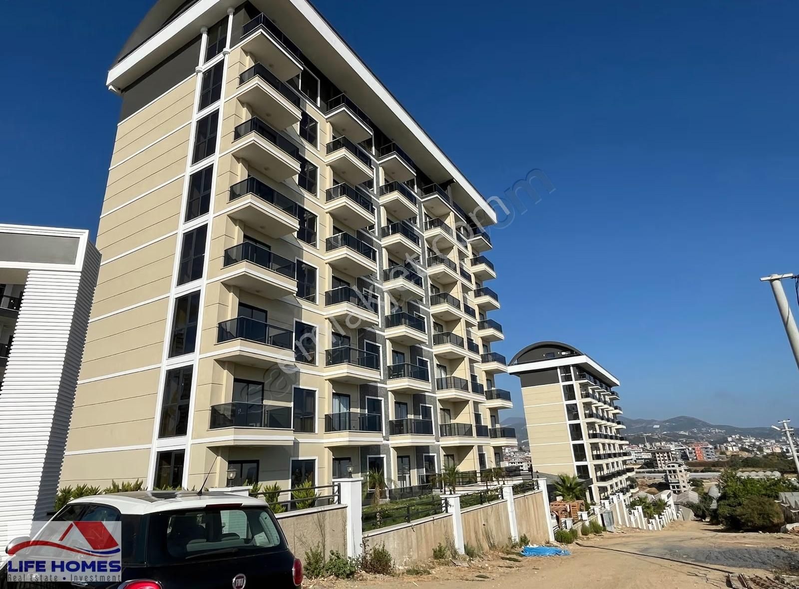 Alanya Payallar'da Deniz Manzaralı, İskanlı 2+1 Dubleks Daire