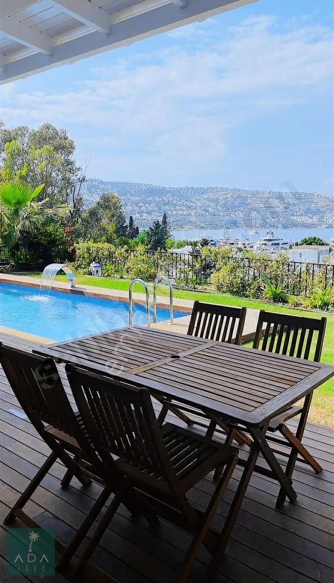 Gündoğanda Tek Kat Denize 100 Mt 3+1 Kiralık Lüks Villa - Görsel 5