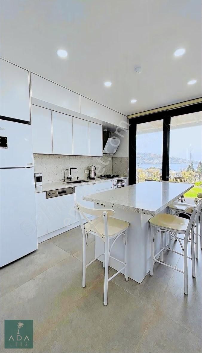 Gündoğanda Tek Kat Denize 100 Mt 3+1 Kiralık Lüks Villa - Görsel 21