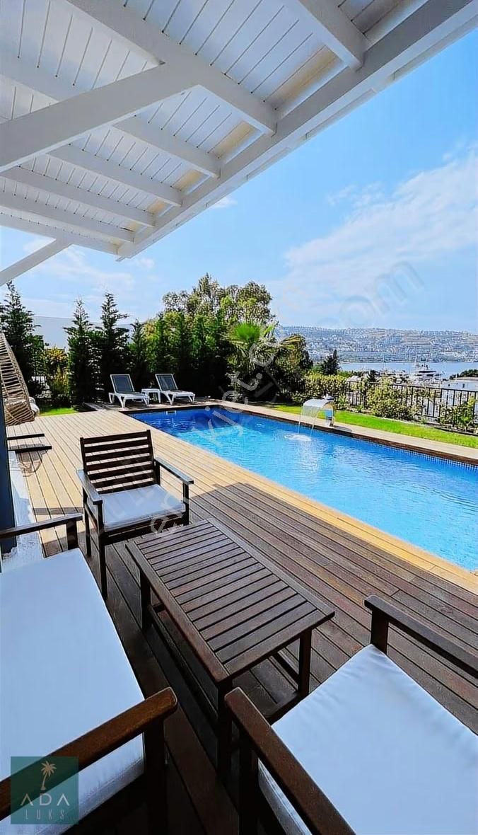 Gündoğanda Tek Kat Denize 100 Mt 3+1 Kiralık Lüks Villa - Görsel 3