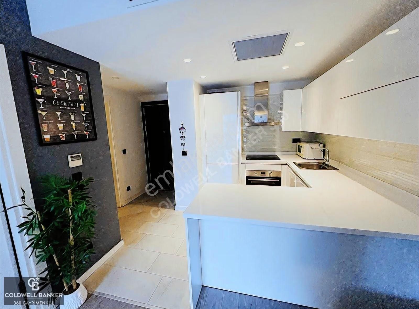 Folkart Life Havuz Cephe Harika Eşyalı Duble Balkonlu 1+1 - Görsel 9