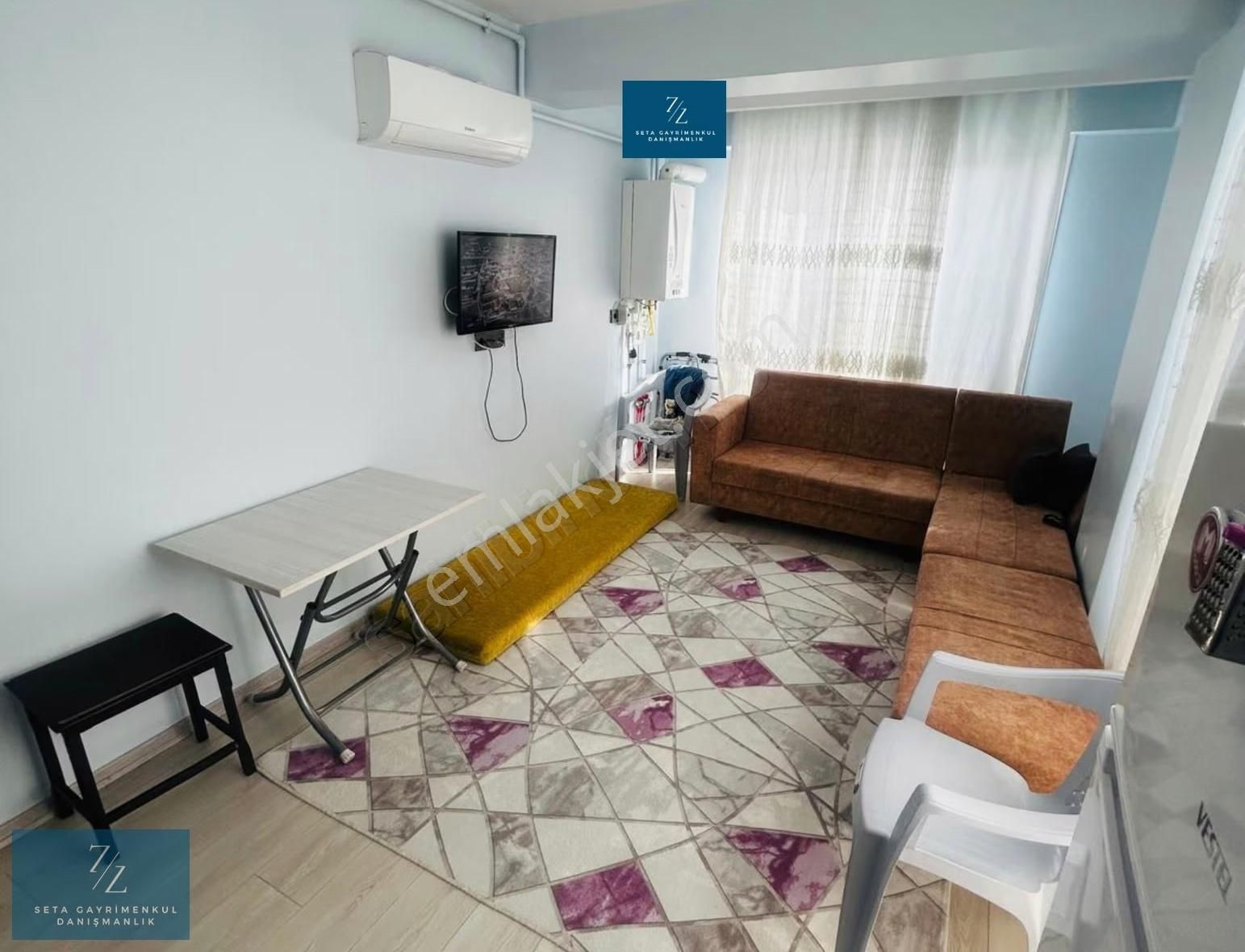 Seta Gayrimenkul | Girne Mahallesi Eşyalı 1+1 Daire - Görsel 10