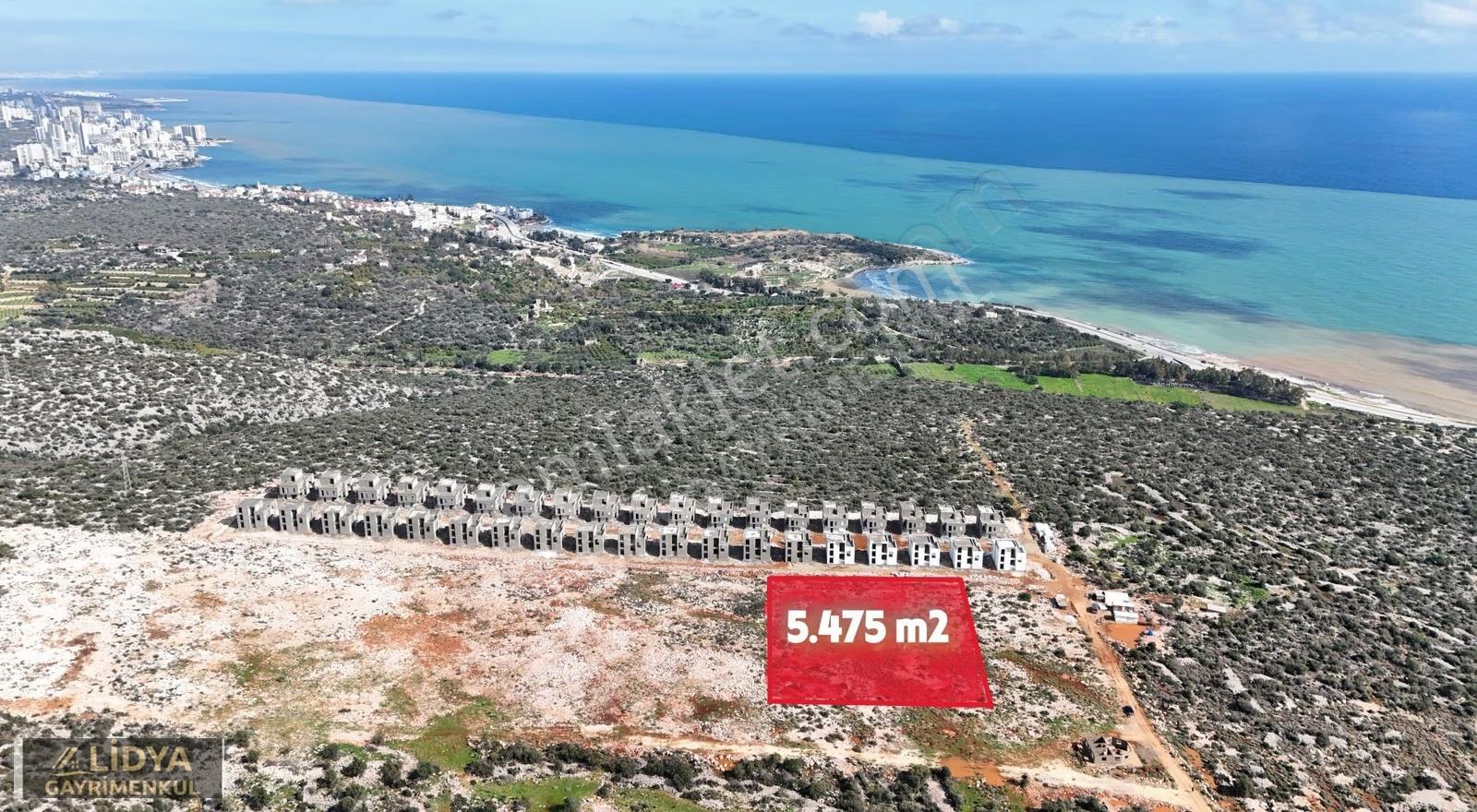 Mersin Kızkalesi Satılık Deniz Manzaralı Villalık Arsa