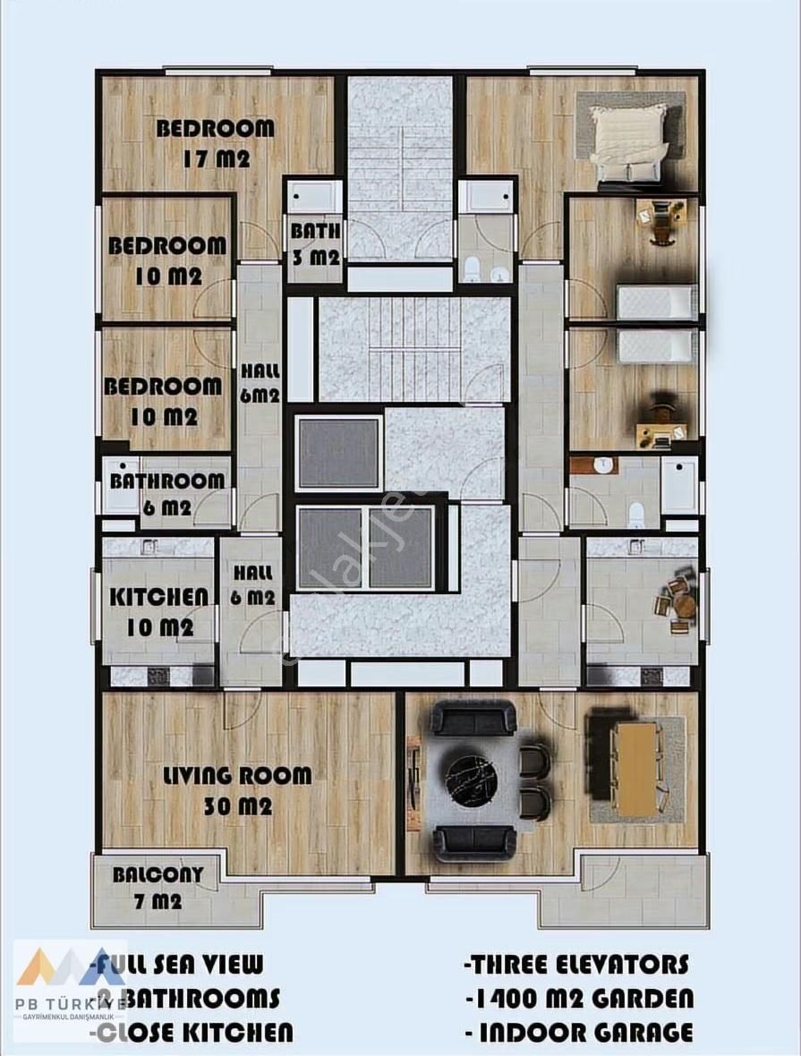 Eşsiz Adalar Ve Deniz Manzaralı 16.katta 3+1 Daire ... - Görsel 6