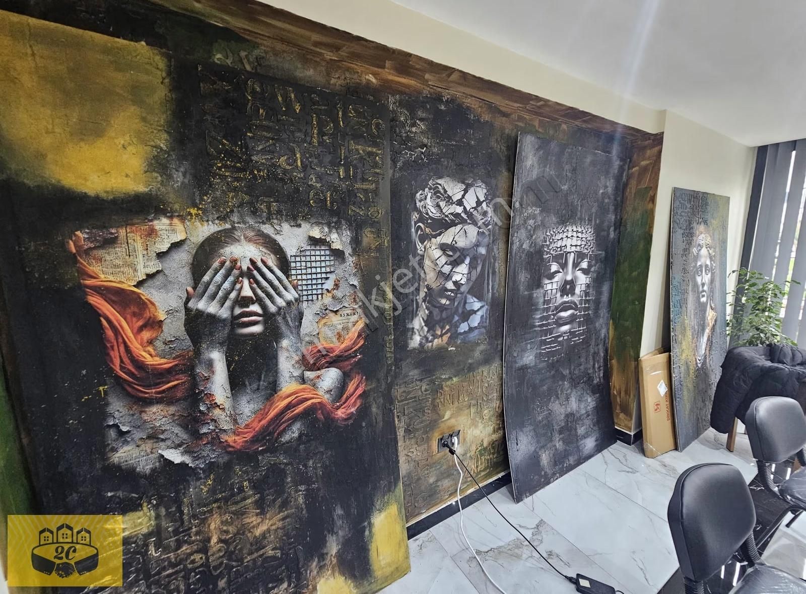 Toros Mah. Hayal Park Civ. Masrafsız Lüks Dizaynlı Kiralık Ofis - Görsel 2