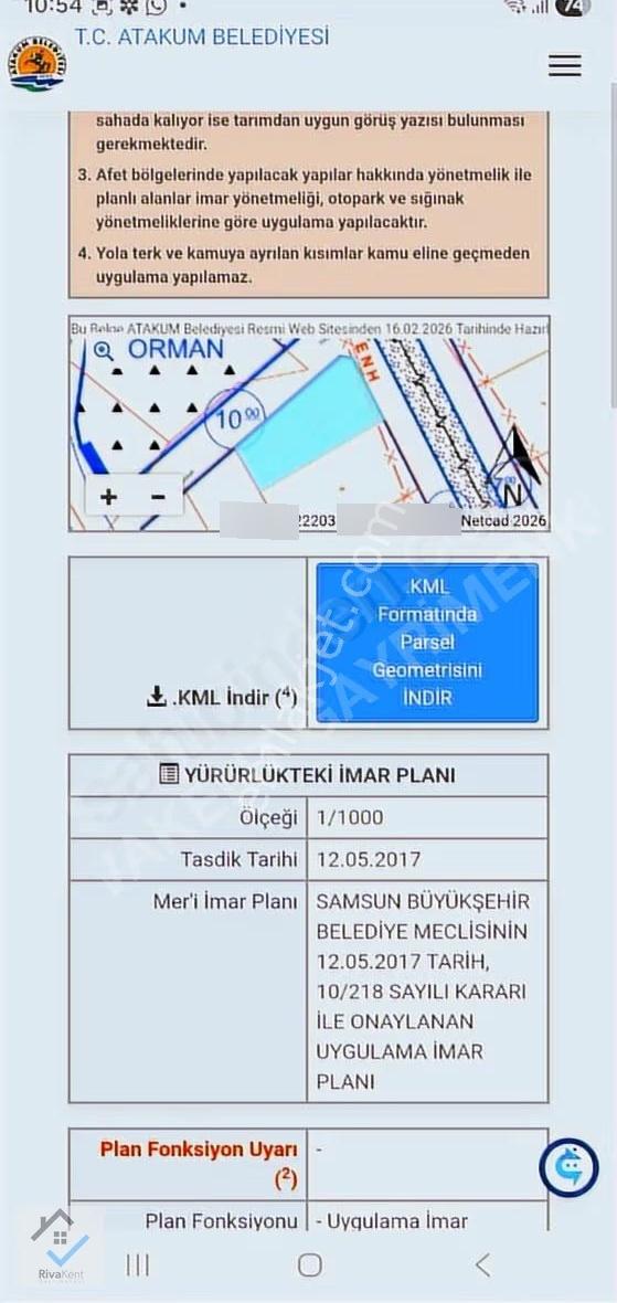 Takasa Açık Full Deniz Manzaralı Köşe Parsel Villalık Arsa - Görsel 8