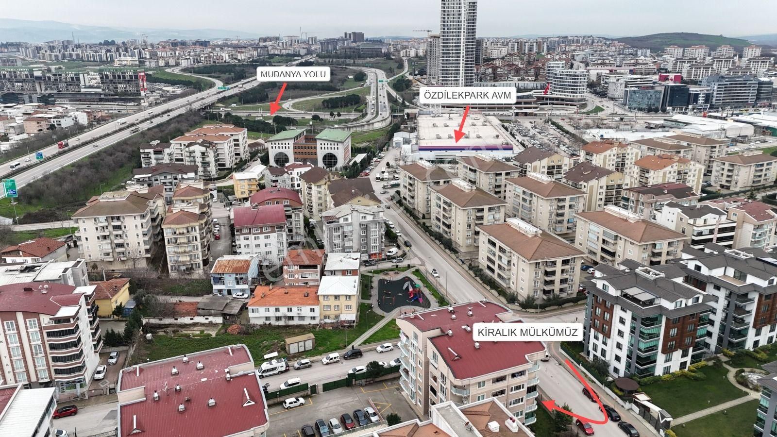 Geçit Manolya Sitesi'nde Full Eşyalı 1+1 Kiralık Daire