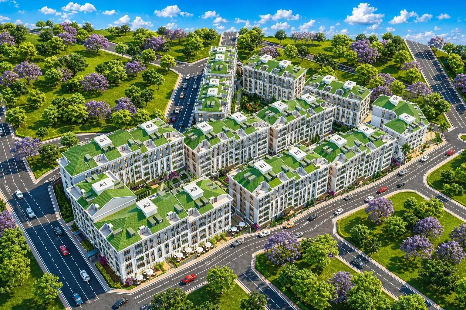 [güzel City] %50 Pesın 24 Ay Vade Merkezı Konum Sıfır Proje - Görsel 8
