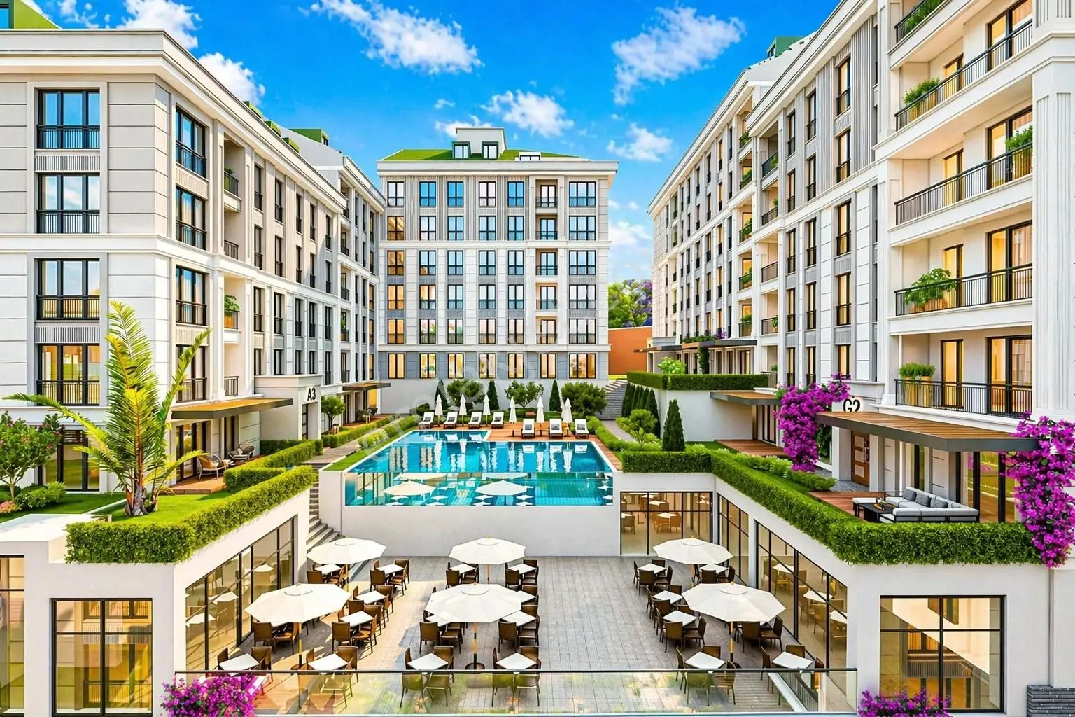 [güzel City] %50 Pesın 24 Ay Vade Merkezı Konum Sıfır Proje - Görsel 9
