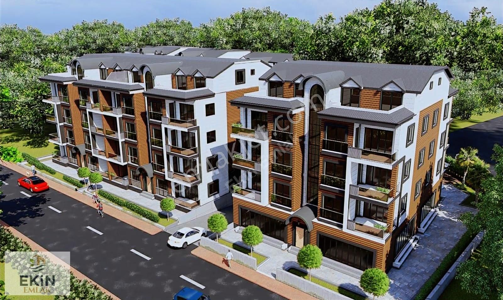 İkizçay'da Havuzlu, Güvenlikli Lüks Sitede Sıfır, Arakat 2+1! - Görsel 26