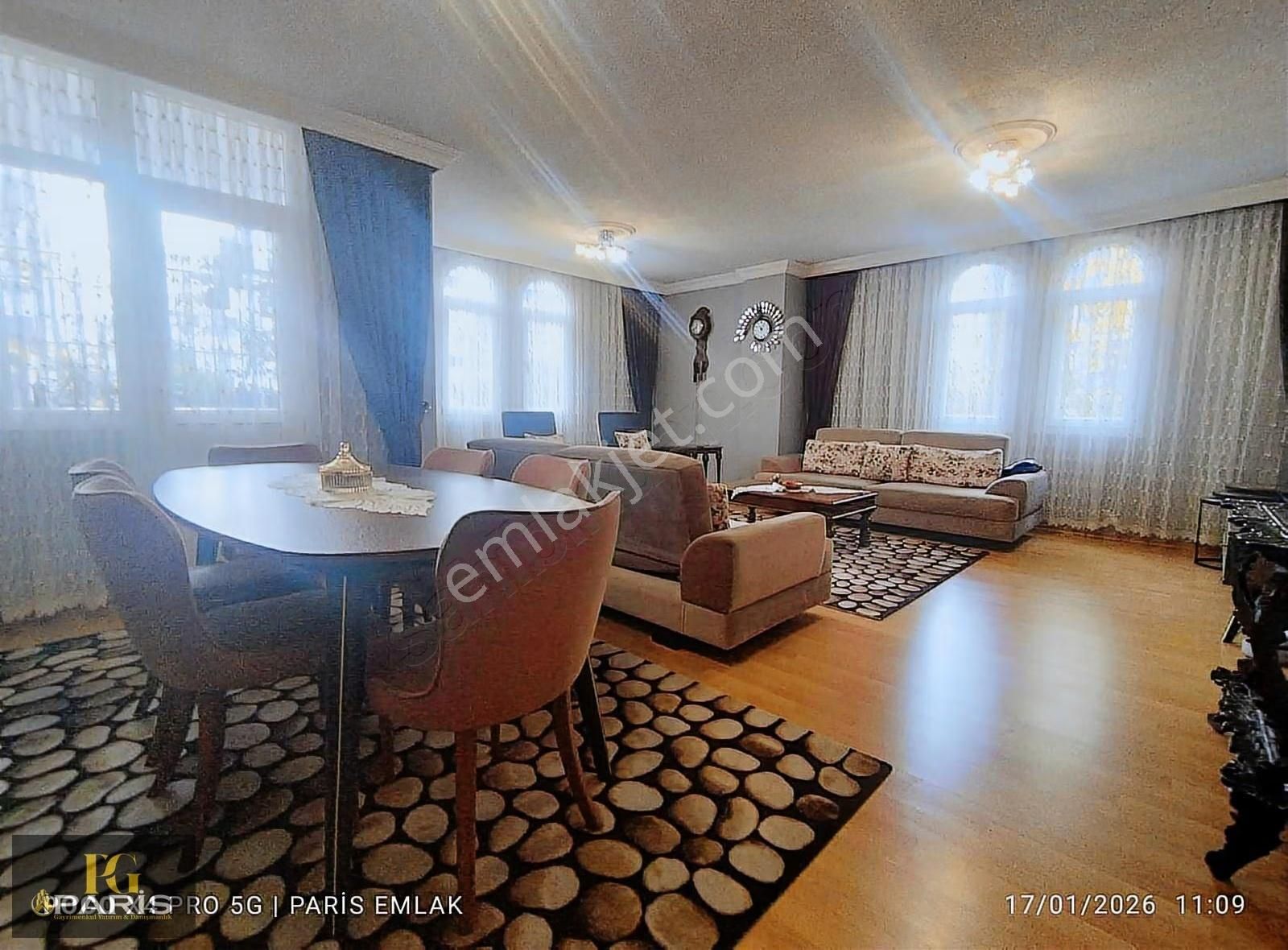 Paris'ten Barajyolu Yatay Mimari Cazip 180 M2 3+2 Satlık Daire - Görsel 23
