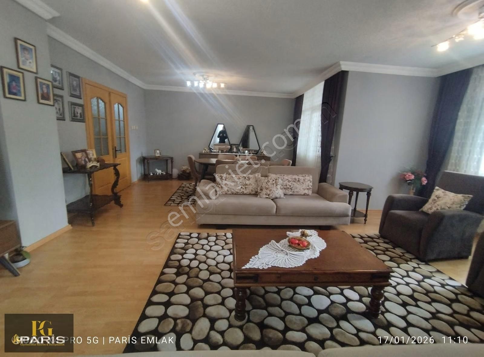 Paris'ten Barajyolu Yatay Mimari Cazip 180 M2 3+2 Satlık Daire - Görsel 17
