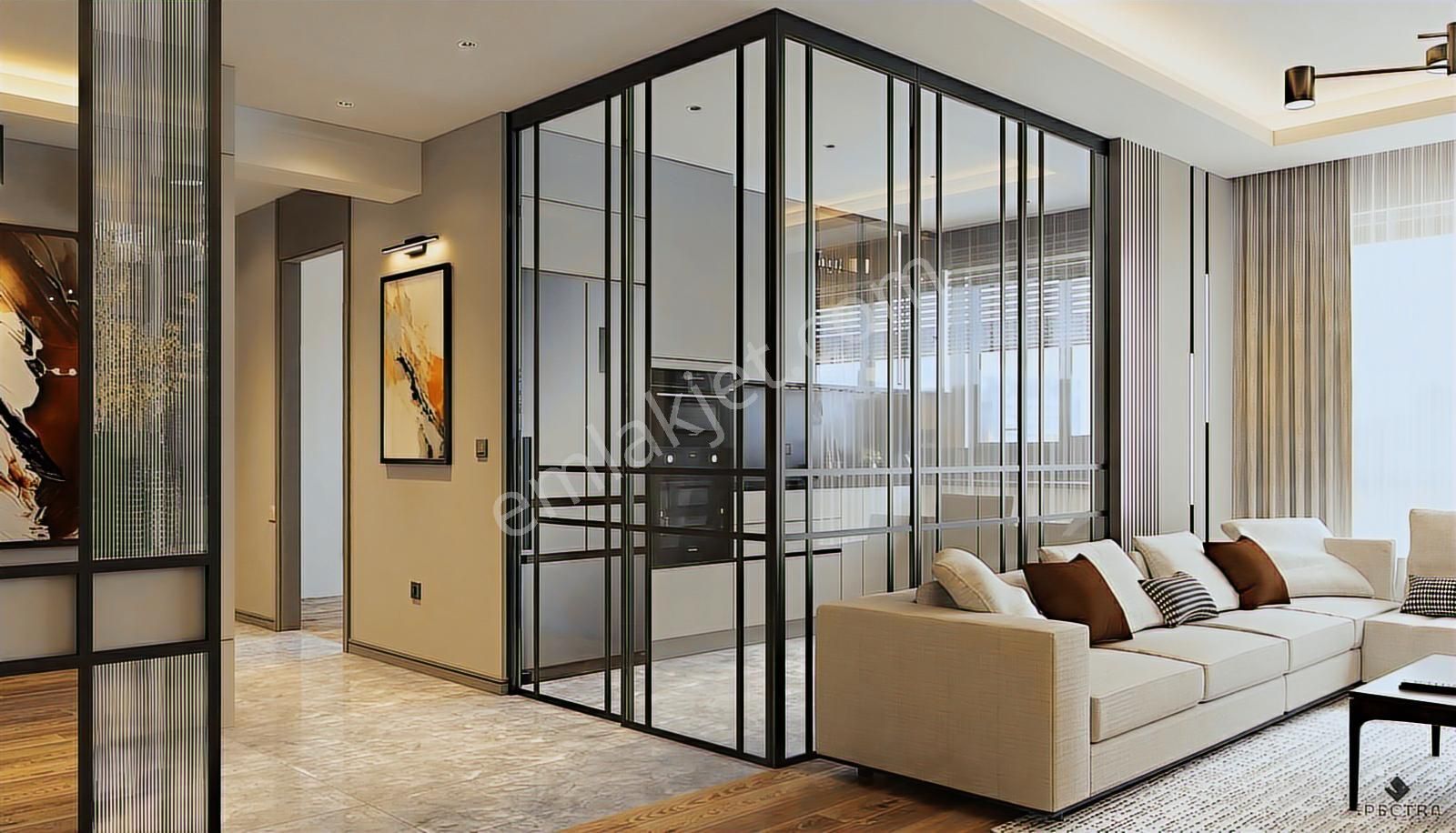 İncekte Yüksek Katta Akıllı Ev 2+1 Lüks Site İçinde - Görsel 9