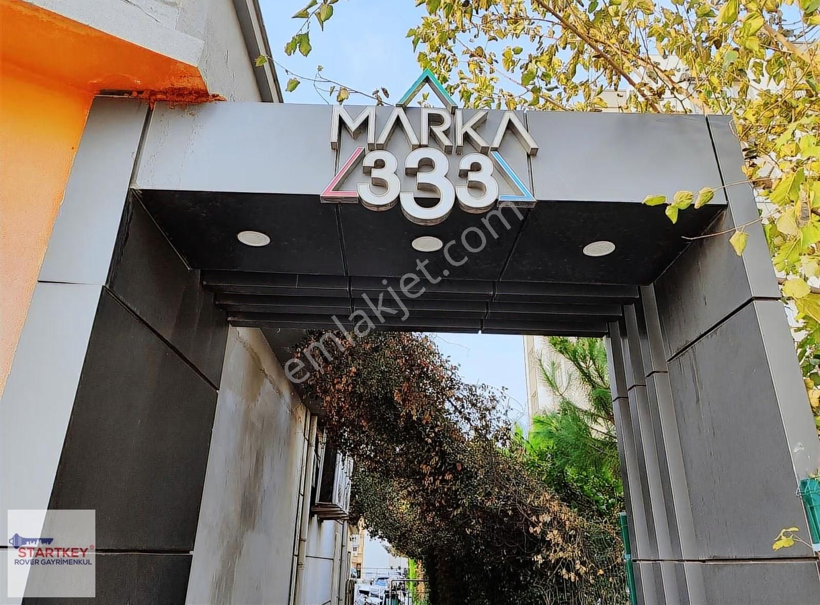Marka 333 Sitesinde Yeni Boyalı Körfez Ve Havuz Cepheli Kiralık - Görsel 34