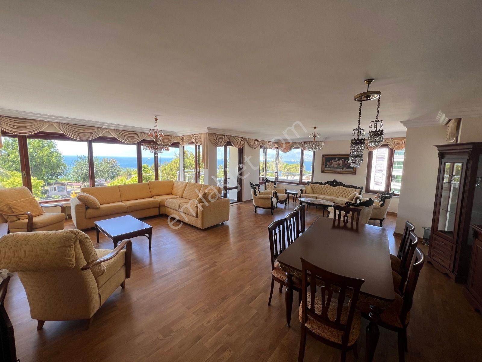 Antalya Işıklar'da Full Deniz Manzaralı Eşyalı Kiralık 3+1 Daire - Görsel 8