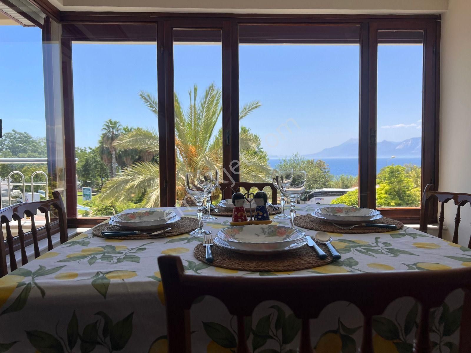 Antalya Işıklar'da Full Deniz Manzaralı Eşyalı Kiralık 3+1 Daire - Görsel 18