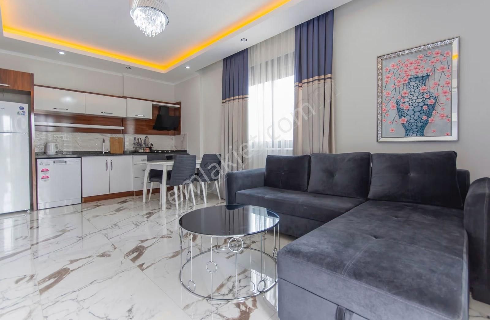 Mahmutlar Tomris Residence'ta Eşyalı 1+1 Daire - Görsel 2