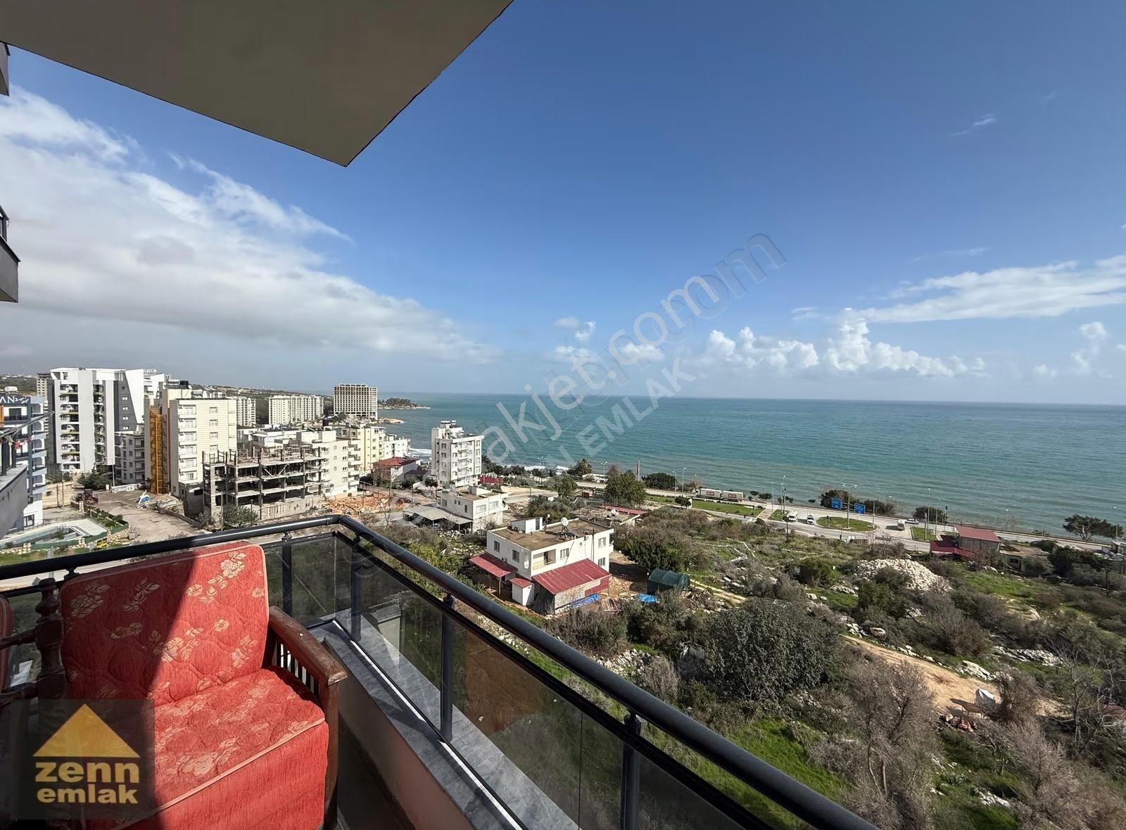 Erdemli Ayaş'ta Deniz Manzaralı, Eşyalı 1+1 Yazlık Daire - Görsel 7