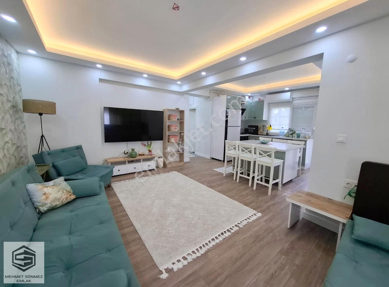 Lara Güzeloba'da Denize Yakın D.gazlı Lüx Mobilyalı 2+1 Bahçe K.