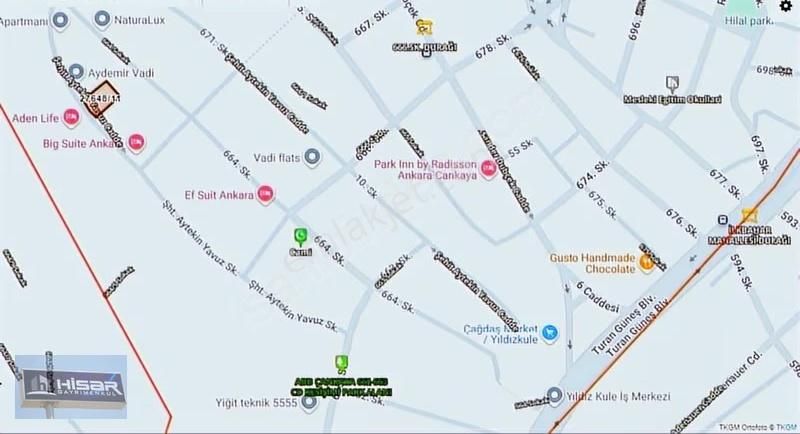 Hisar'dan Yıldız Kule Altı Kupon Arsa - Görsel 5