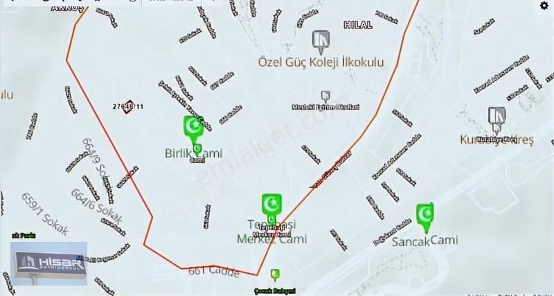 Hisar'dan Yıldız Kule Altı Kupon Arsa - Görsel 2