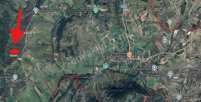 Kocaeli Kandıra Akçaova'da 1510 M² Uygun Fiyata Satılık - Görsel 5