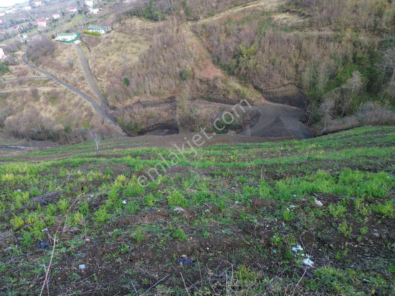 Trabzon Çarşıbaşı Kaleköy'de Satılık Deniz Manzaralı Arsa - Görsel 17