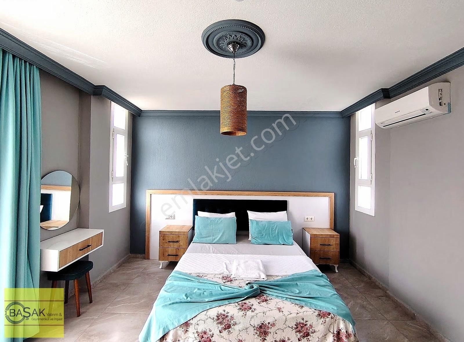 Başak Tan Geniş Havuzlu Bahçeli Eşyalı Müstakil 3+1 Villa - Görsel 20