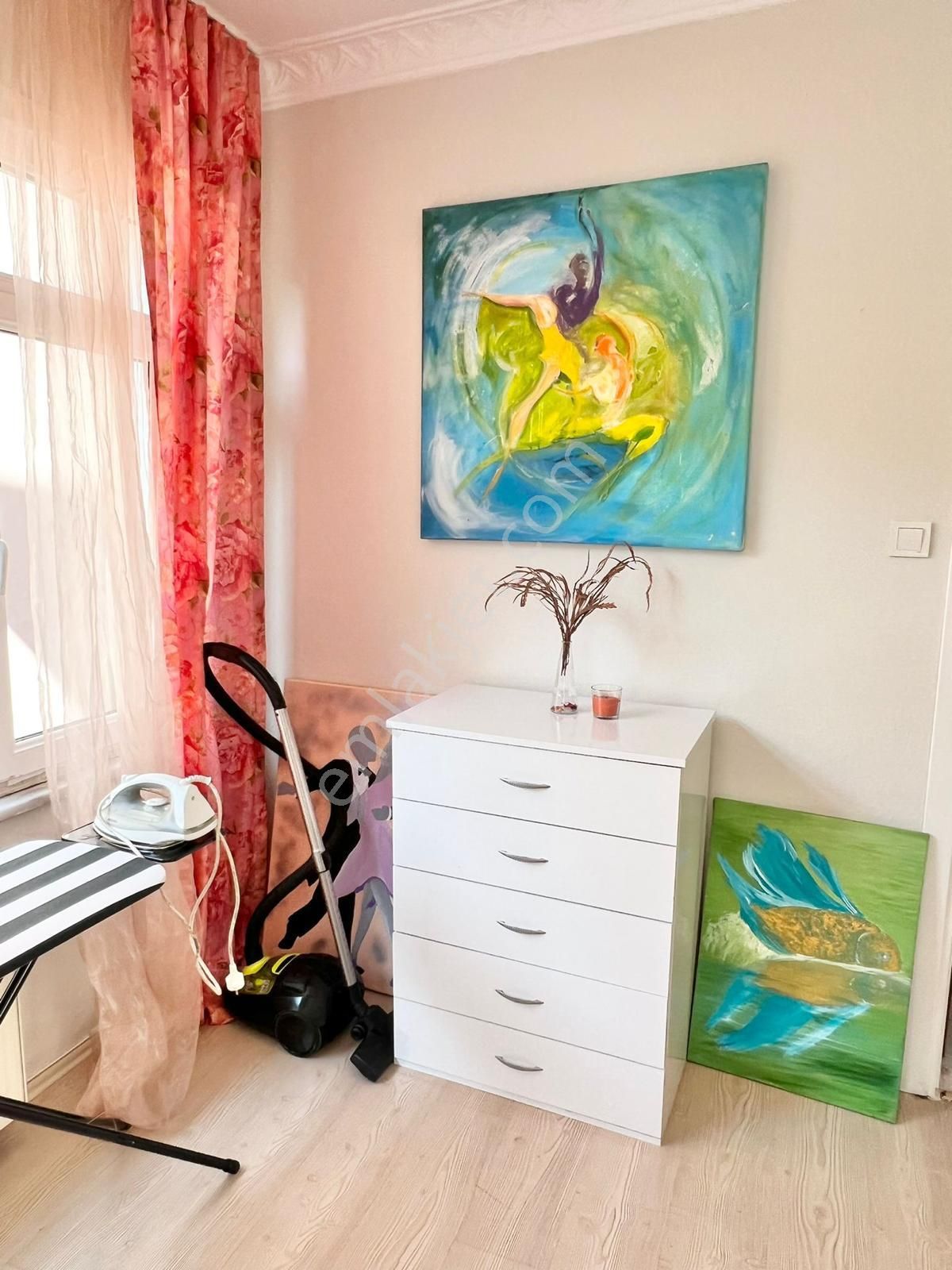 Salacak'ta 1.kat Mobilyalı Yeşillikler İçinde 110m2 Kiralık 2+1 - Görsel 12