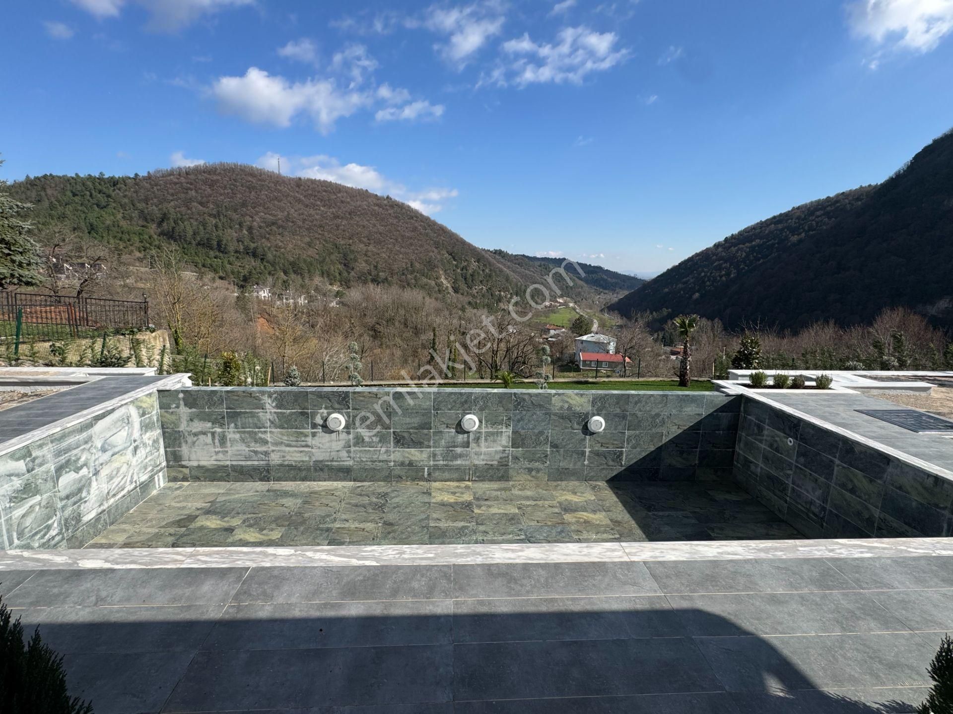 Sapanca Fevziyede 1400 M2 Arsa İçinde Satılık Müstakil Lüx Villa - Görsel 10