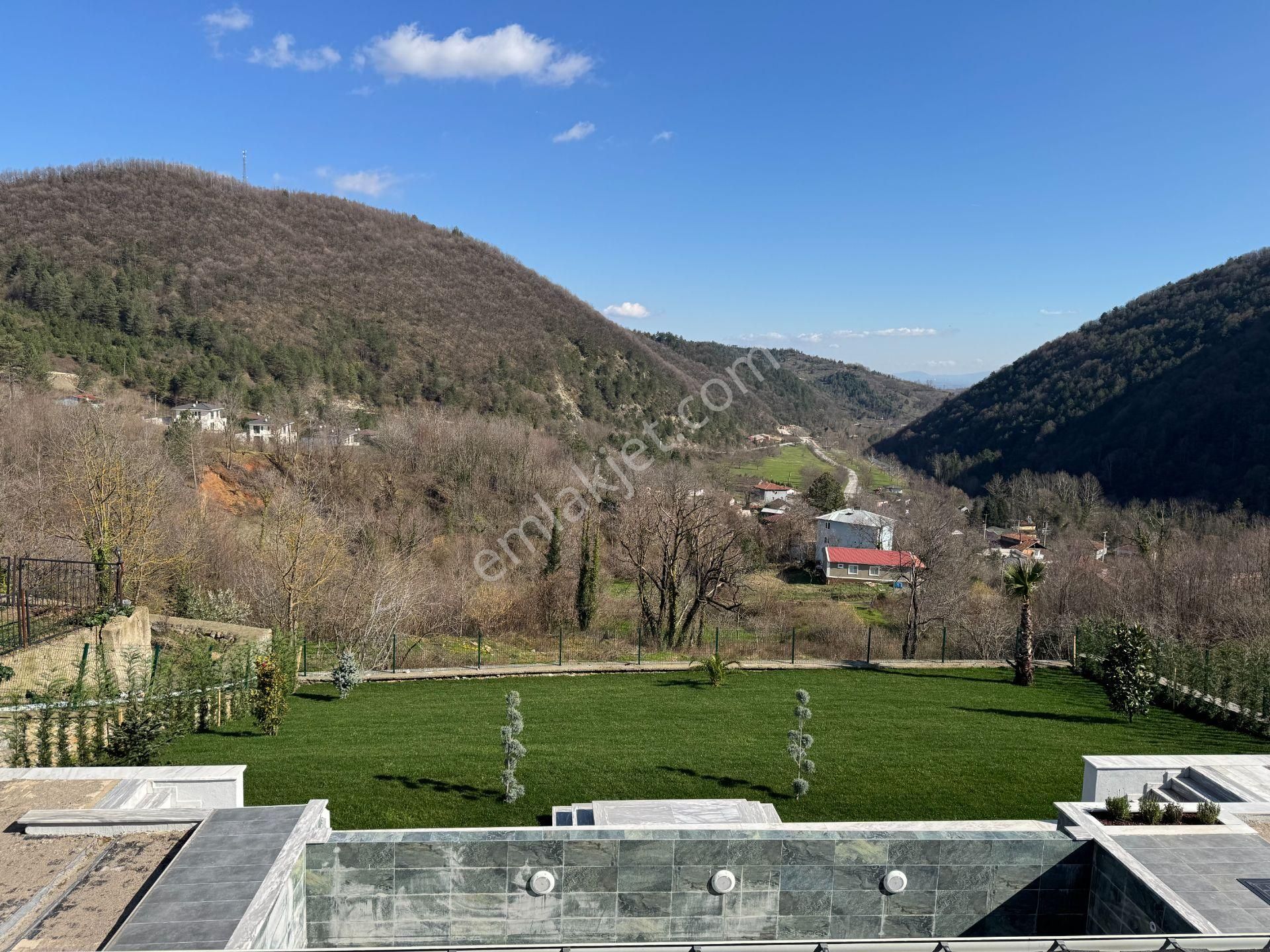 Sapanca Fevziyede 1400 M2 Arsa İçinde Satılık Müstakil Lüx Villa - Görsel 14