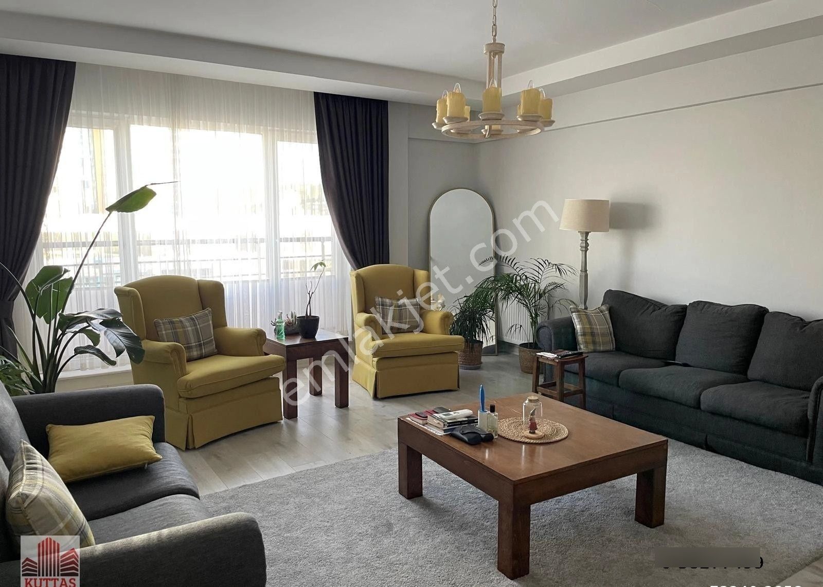 Acill Ayyıldız Mh Özel Yapım Manzaralı A.otopark Asansörlü 2+2 - Görsel 2