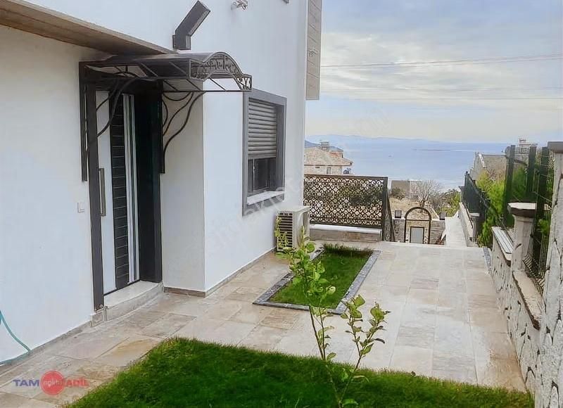 Çandarlı Denize 280 M. Mükemmel Deniz Manz. Lüks Tripleks Villa - Görsel 10