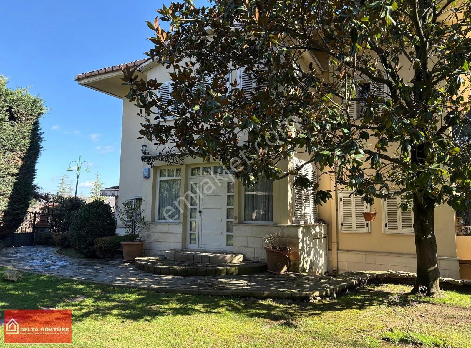 Kemerburgaz'da Prestijli Villa: 6+2, 1300m² Bahçe, Havuzlu Site - Görsel 2