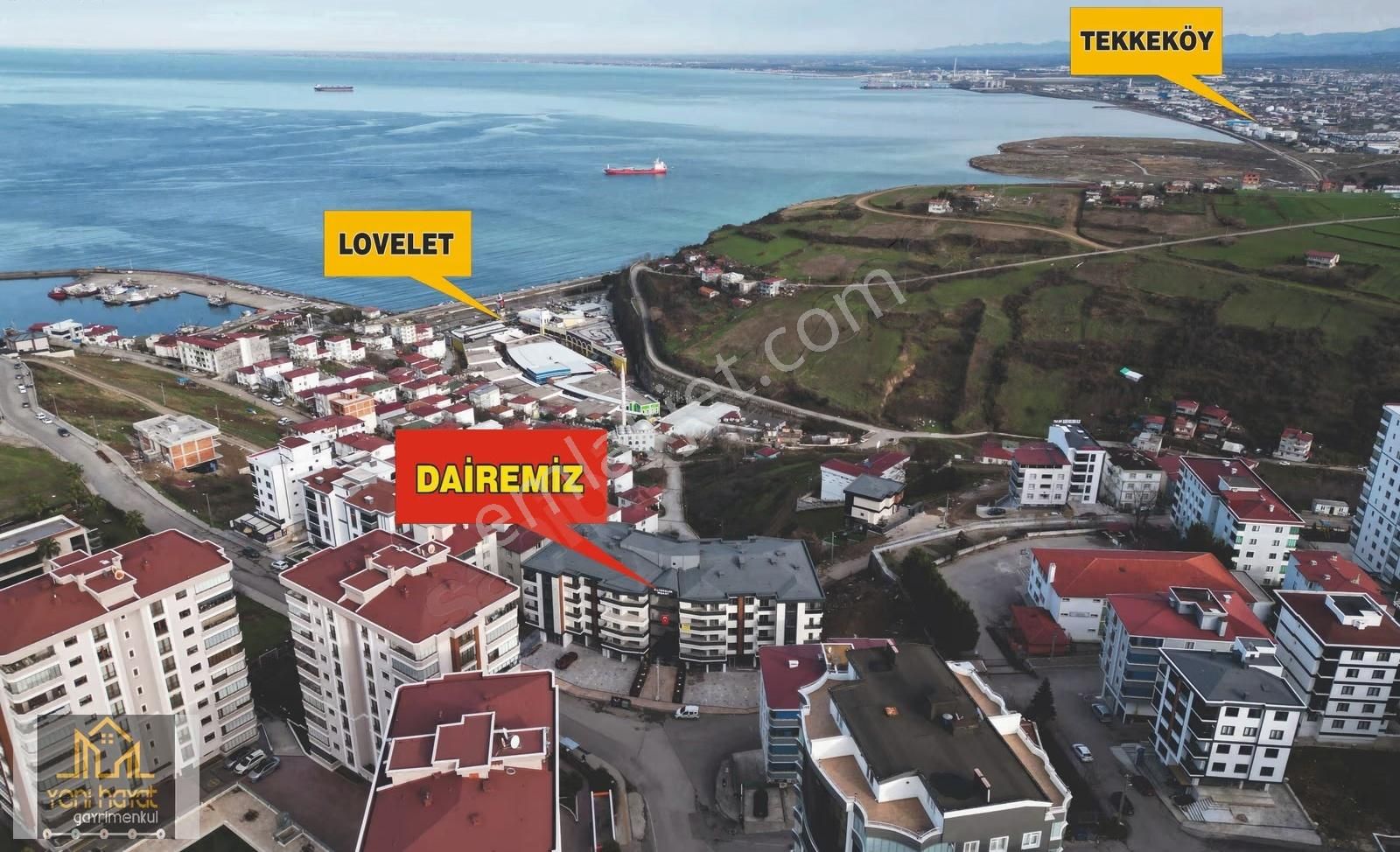 Canık Hasköy'de Ultra Lüks Satılık 3 + 1 Daıre - Görsel 6