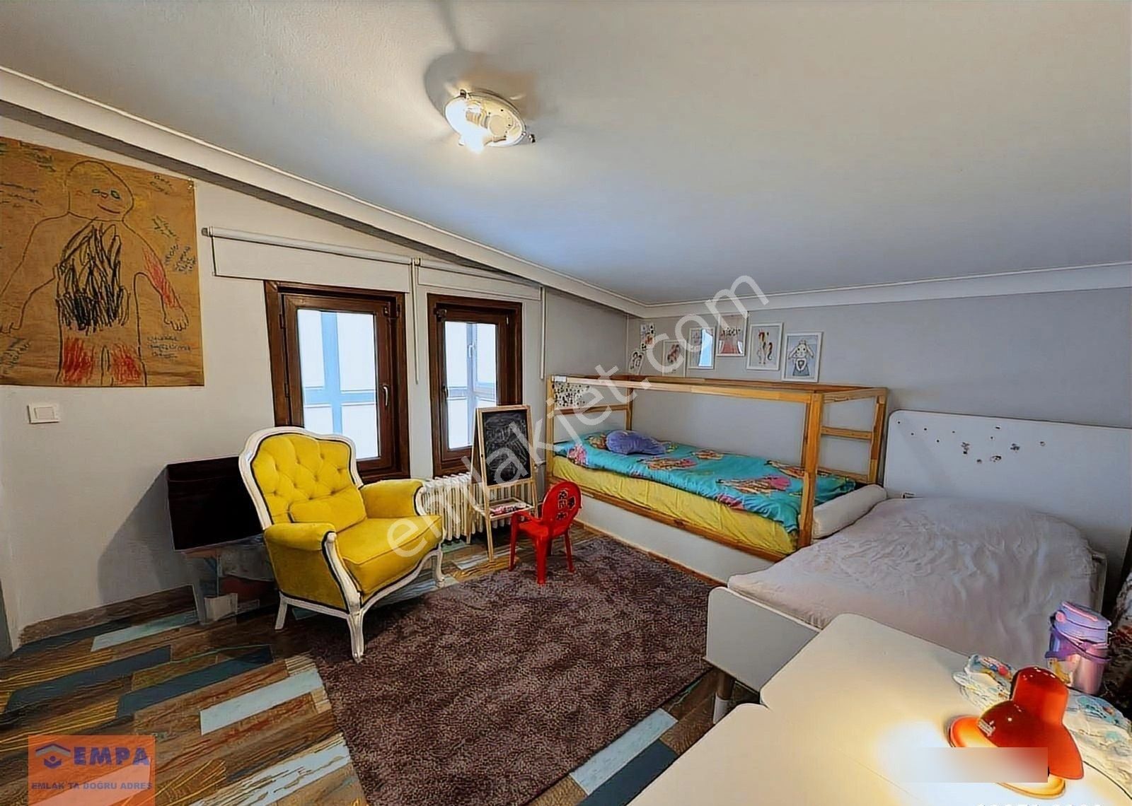 Empa'dan Yenilenmiş, 4+1 +kiler Satılık Dublex - Görsel 24
