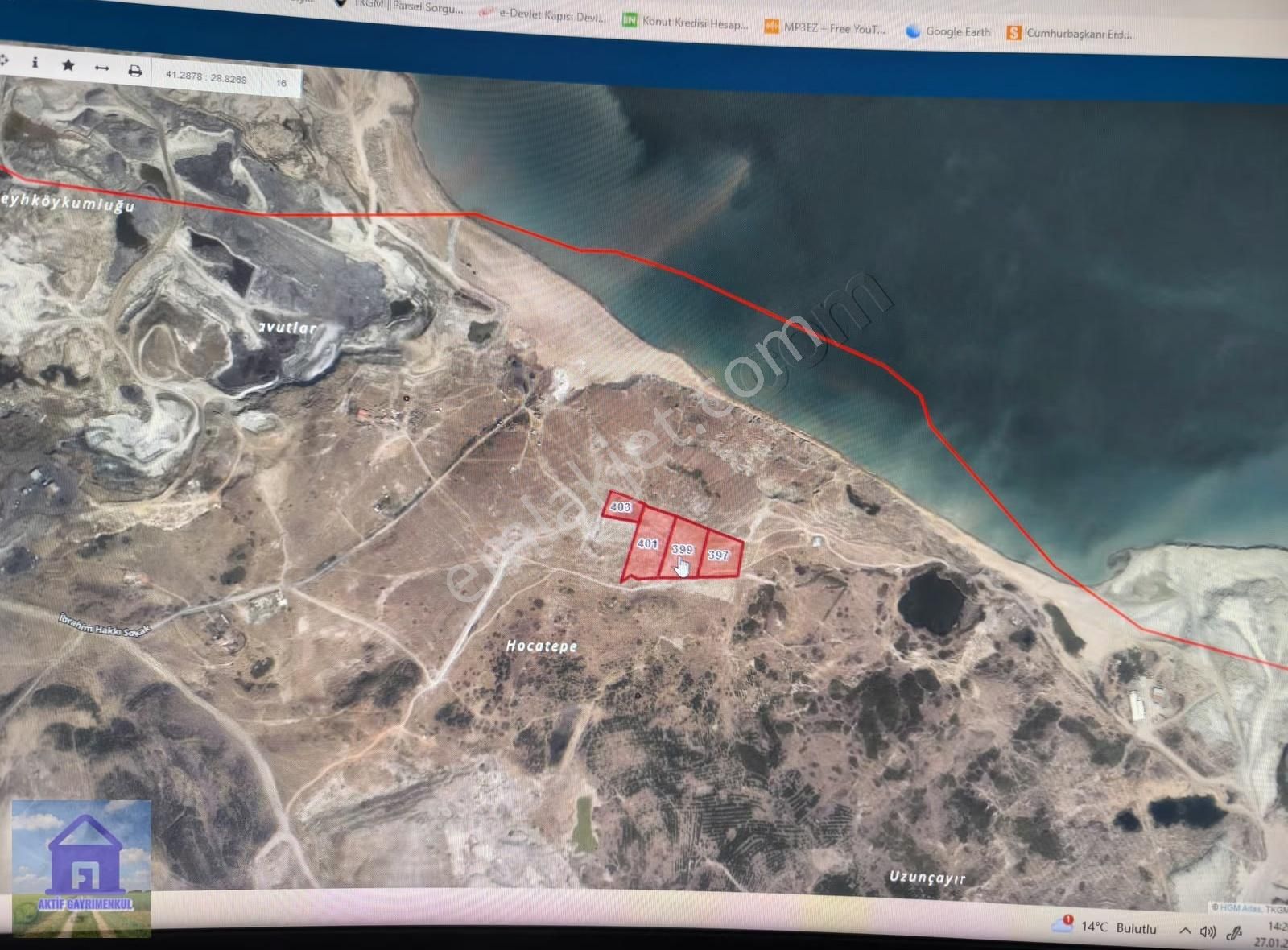 İstanbul Havalimanına Yakın Eyüp Akpınar Köyünde Denize 250 M2 - Görsel 11