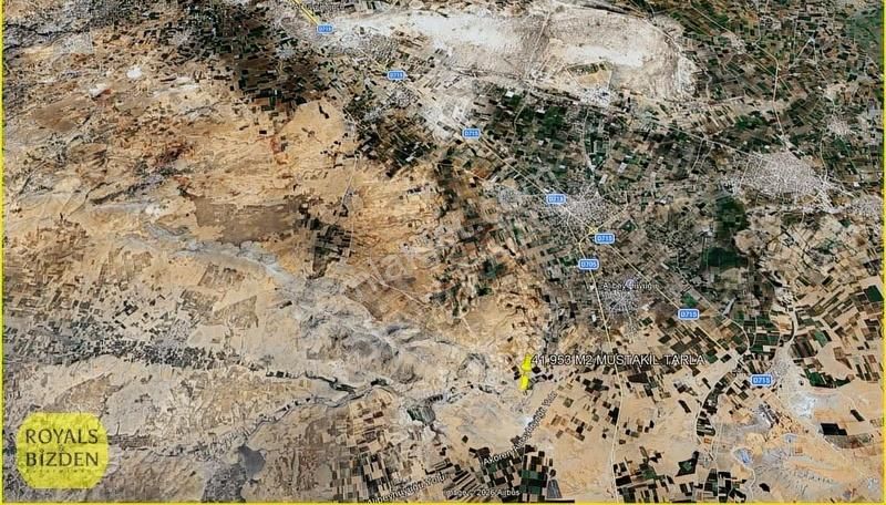 Çumra Alibeyhüyüğü Köye Yakın 41.953m2 Emsalsiz Müstakil Tarla ! - Görsel 4