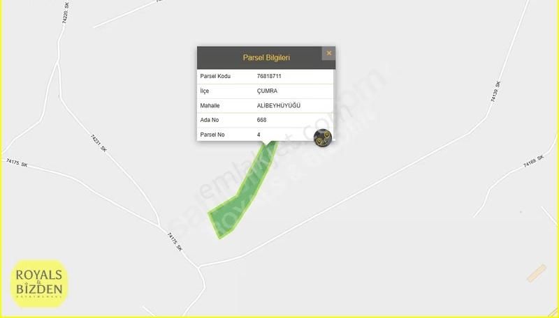 Çumra Alibeyhüyüğü Köye Yakın 41.953m2 Emsalsiz Müstakil Tarla ! - Görsel 2