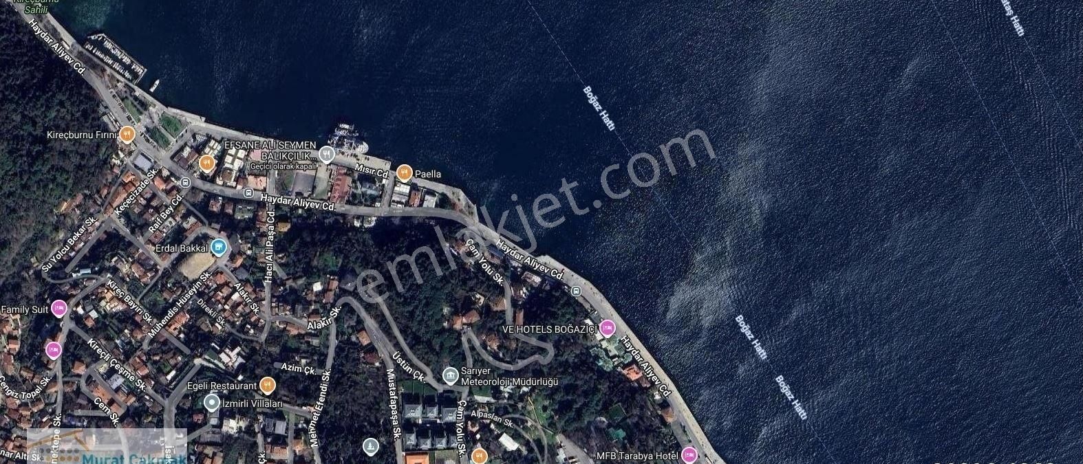 Satılık 650m2 Kireçburnunda Nefis Boğaz Manzaralı Yatırımcı İçin Bulunmaz Konumda Arsa - Görsel 5