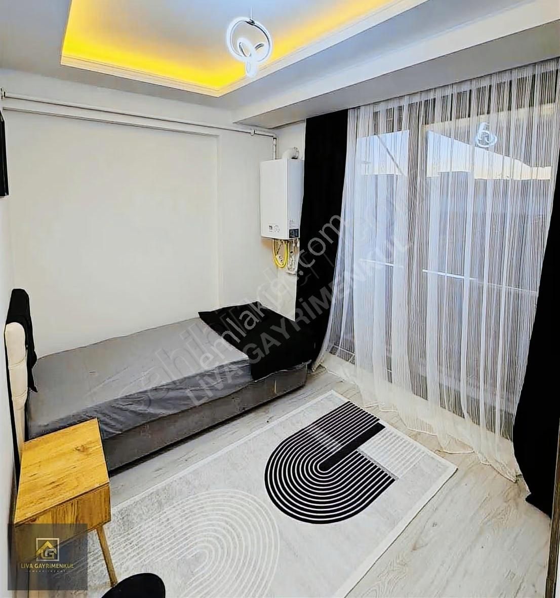 Adatepe'de Eşyalı, Klimalı, Doğalgazlı 1+1 Kiralık Daire - Görsel 15