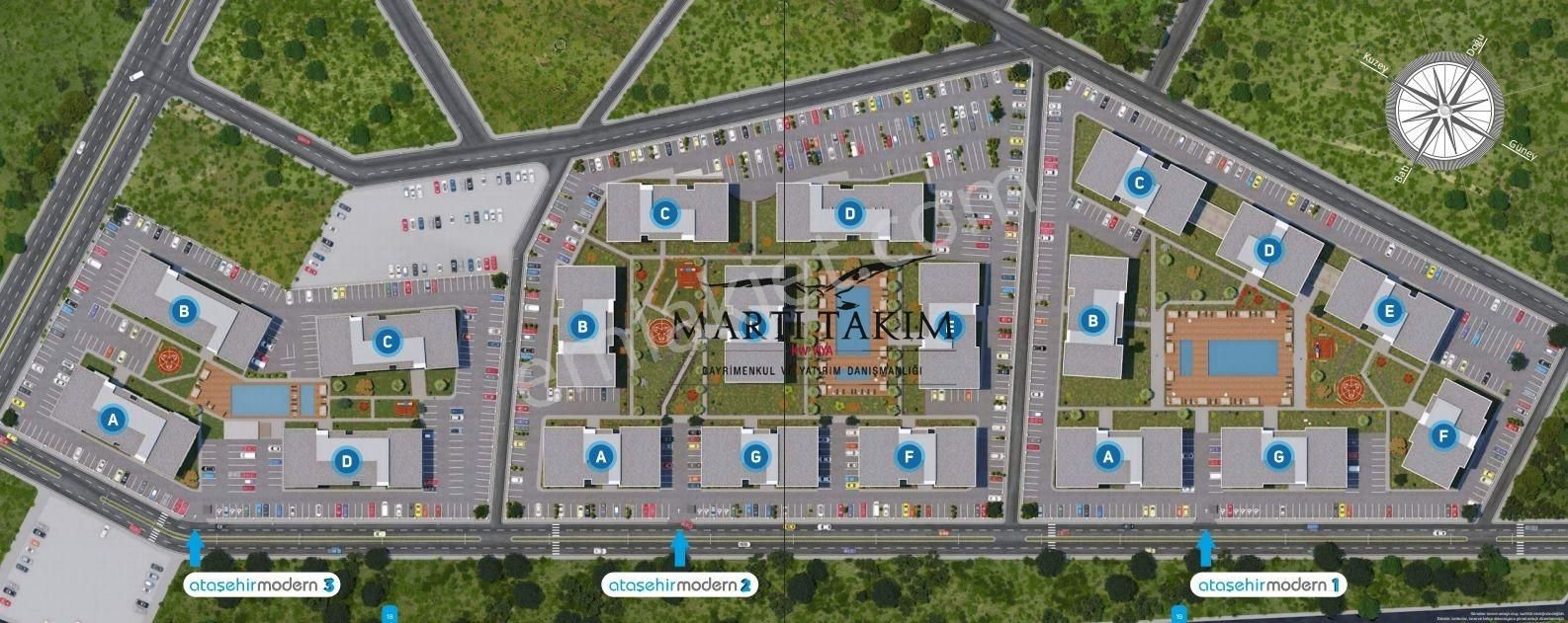 Ataşehir Modern'de Yan Site Komşunuz Aytuğ Türkeköle'den 1+1 - Görsel 2