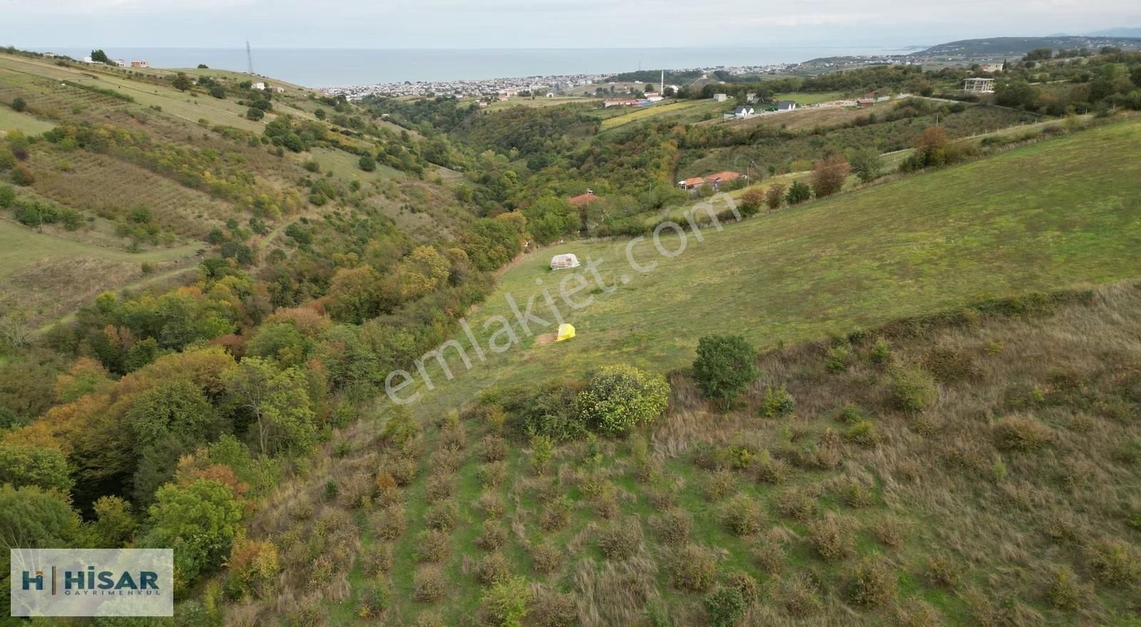 Hisar'dan Kurugökçe'de Deniz Manzaralı Ev Yapına Uygun Tarla - Görsel 6