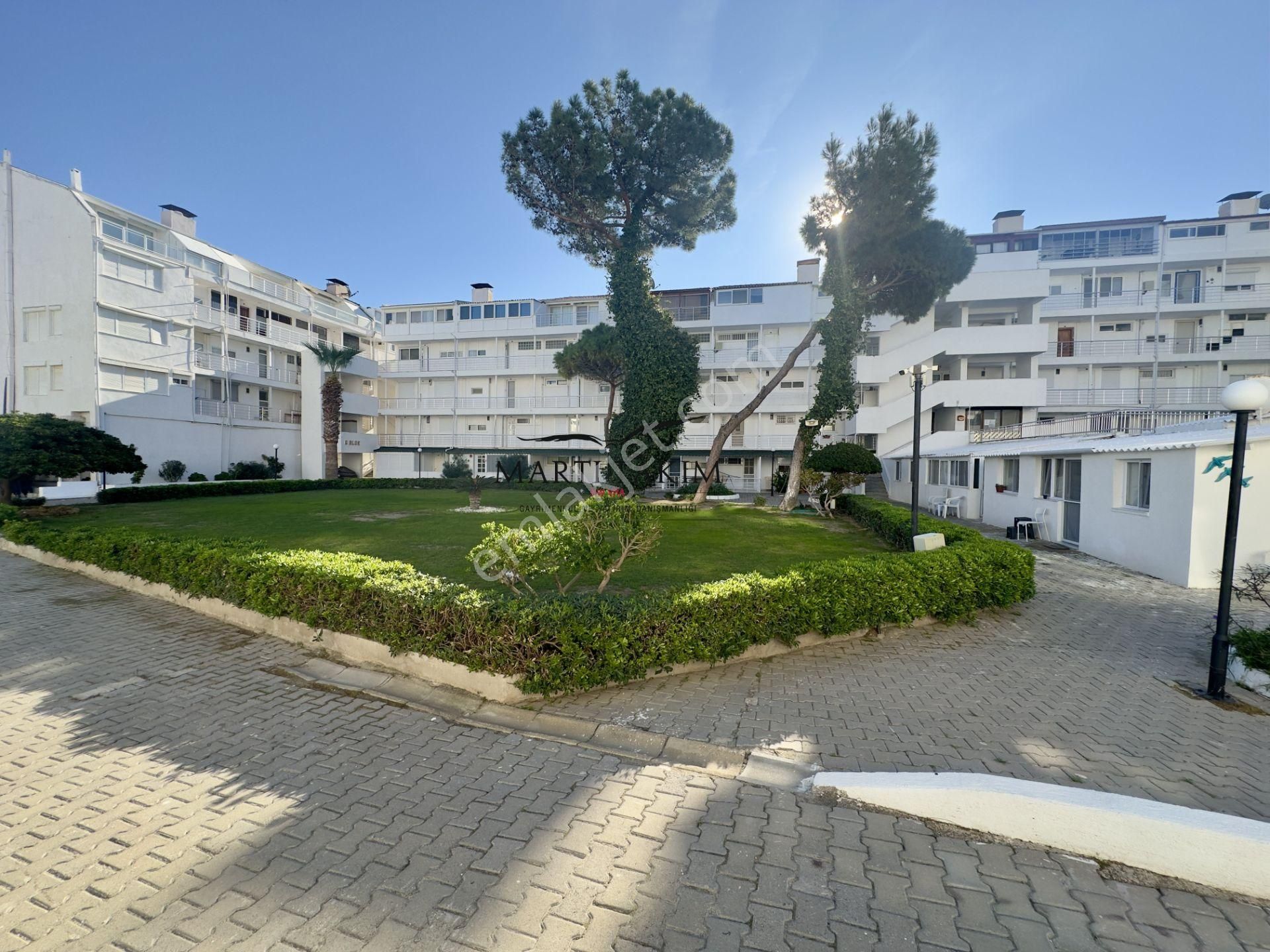 Çeşme Deniz 1 Tatil Sitesi Boyalık'ta Deniz Manzaralı 1+1 Satılıka - Görsel 22