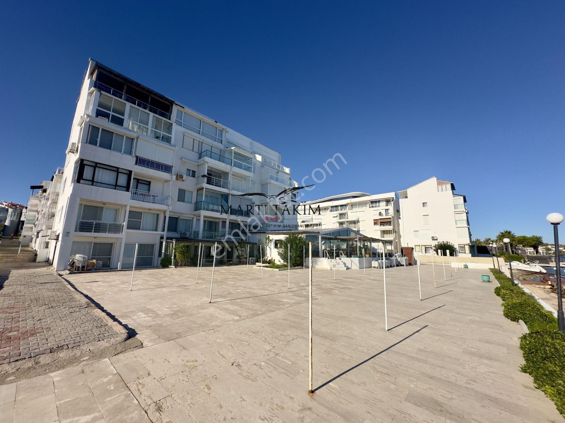 Çeşme Deniz 1 Tatil Sitesi Boyalık'ta Deniz Manzaralı 1+1 Satılıka - Görsel 26