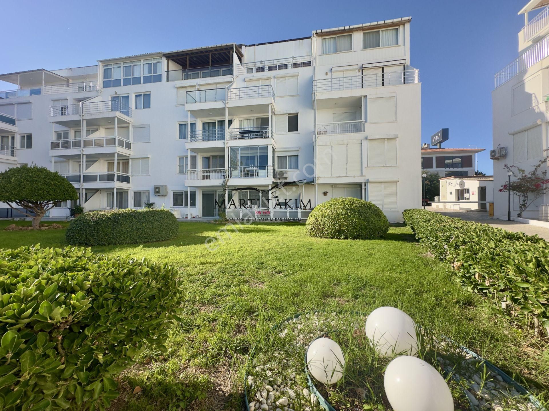 Çeşme Deniz 1 Tatil Sitesi Boyalık'ta Deniz Manzaralı 1+1 Satılıka - Görsel 21