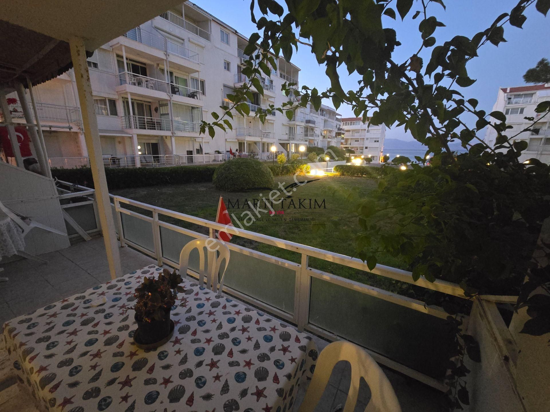 Çeşme Deniz 1 Tatil Sitesi Boyalık'ta Deniz Manzaralı 1+1 Satılıka - Görsel 9