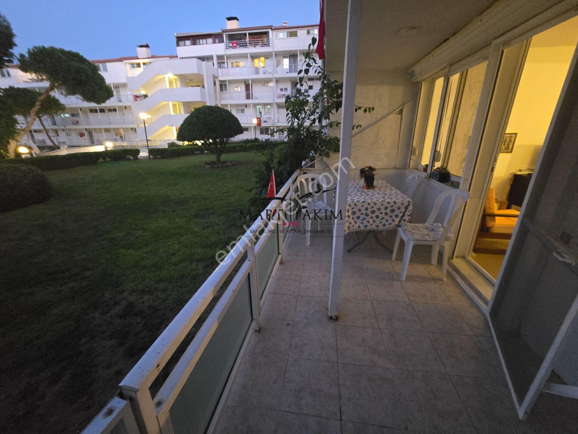 Çeşme Deniz 1 Tatil Sitesi Boyalık'ta Deniz Manzaralı 1+1 Satılıka - Görsel 16