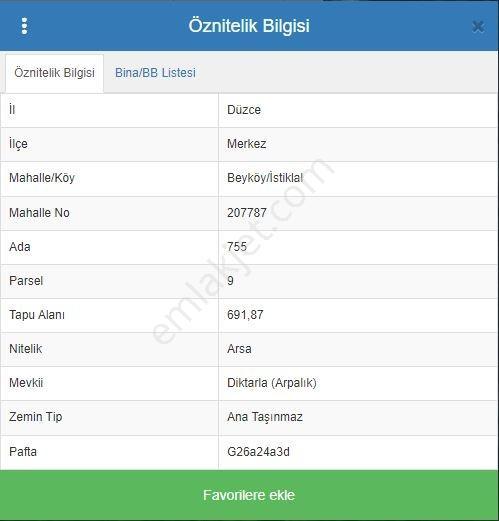 Akmanoğlu Emlak'tan Projeye Uygun Yatırımlık 691 M2 Arsa Beyköy - Görsel 4